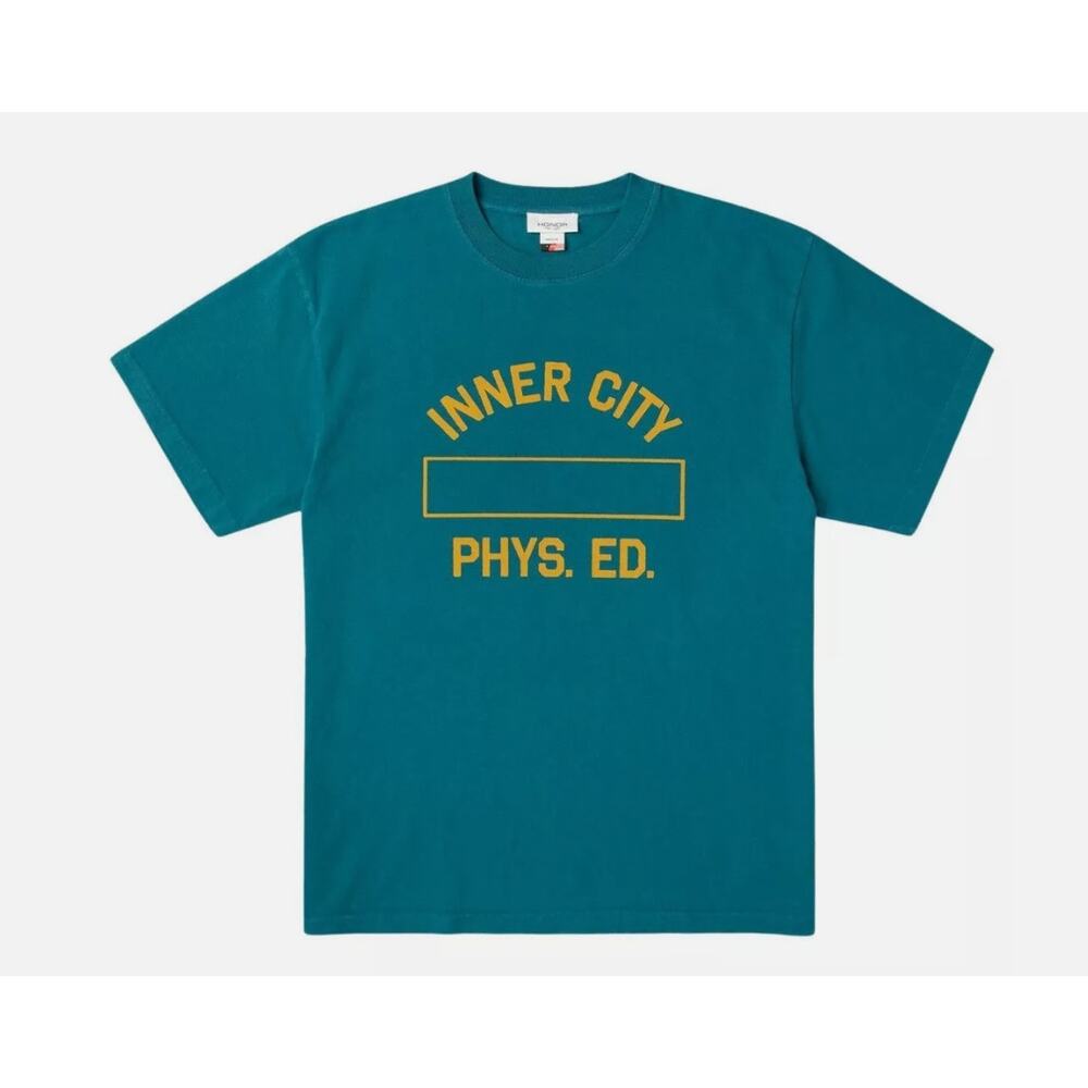 Honor The Gift HTG Clothing Men - Physical Education Tee, Teal, Medium